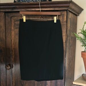 The Limited Black Collection Elegant Black Pencil Skirt